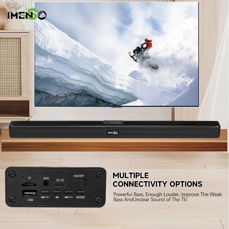 ลำโพงซาวด์บาร์ TV Speaker Soundbar  เสียง สําหรับโฮมเธียเตอร์ PC