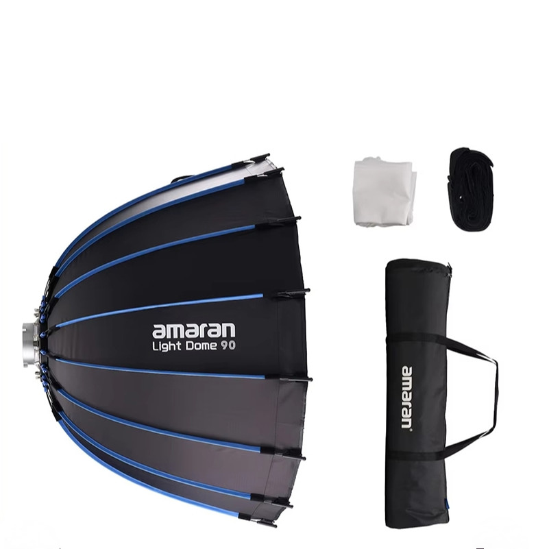เย็บ amaran Light Dome 60/Light Dome 90 Softbox Bowens Mount สําหรับภาพถ่ายสัมภาษณ์ระยะใกล้สําหรับ a
