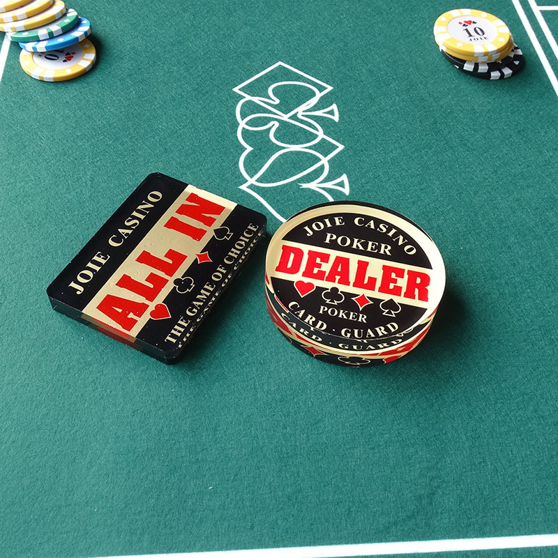 ตัวแทนจําหน่ายอุปกรณ์เสริม Texas Holdem ALL IN ที่ใส่การ์ดแรงดันวงกลมแบบดิจิตอล
