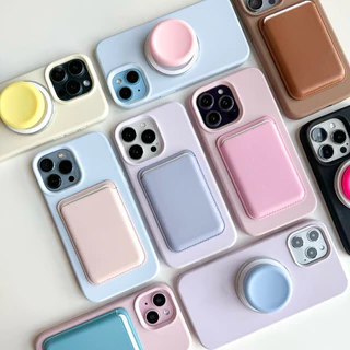 พร้อมส่ง💞 F1S28 Wallet Card Holder การ์ดกระเป๋าใส่บัตรแม่เหล็ก N52✨ ขาตั้งมือถือ [แค่การ์ด] Holder ใช้กับเคสชาร์จไร้สาย