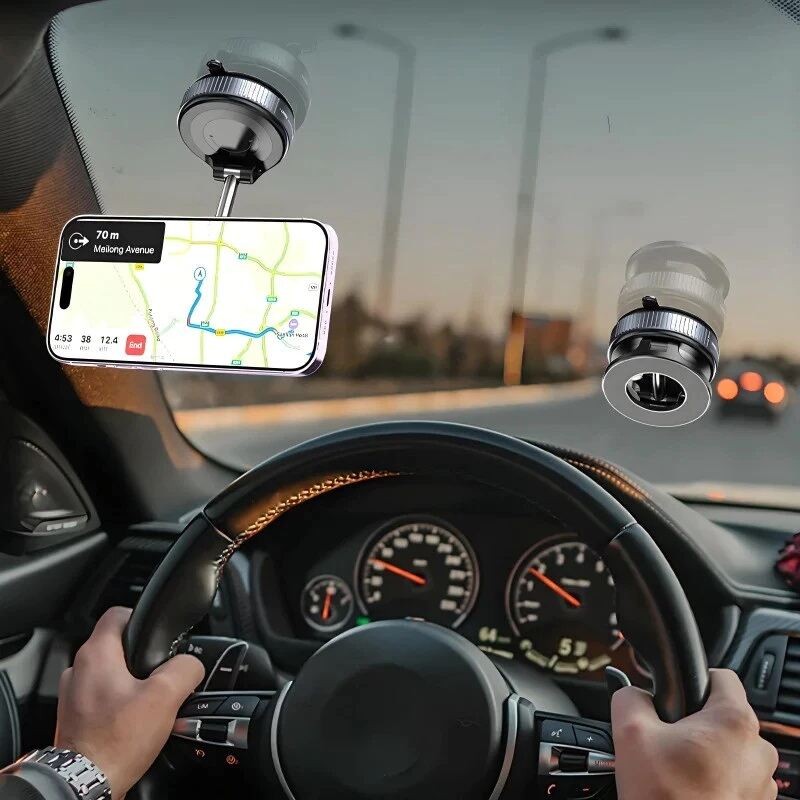 K007 ที่วางโทรศัพท์ในรถยนต์ แบบแม่เหล็ก ปรับได้ 360 magnetic phone car holder ใช้ได้กับมือถือทุกรุน - ภาพย่อย 4