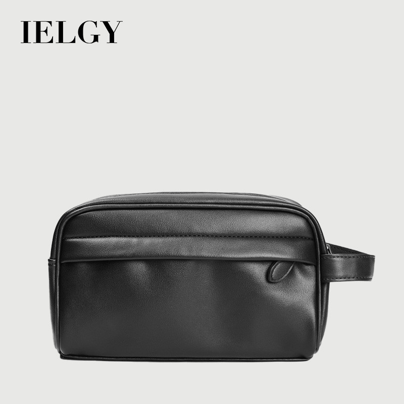 IELGY ใหม่แฟชั่นอินเทรนด์ธุรกิจคลัทช์ที่ทําด้วยมือทอสบายๆความจุขนาดใหญ่กระเป๋าคลัทช์