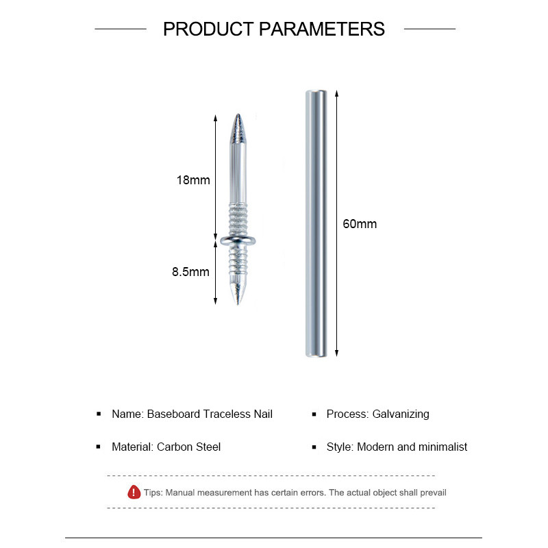 🟢COD🟢100ตัว ตะปูสองด้าน งานปิดขอบ ซ่อนหัวตะปู ทำจากเหล็กแข็ง หัวแหลมสองด้าน มีตัวตอกให้ด้วยในกล่อง สำหรับงานไม้ งานขอบ - รูปที่ 7