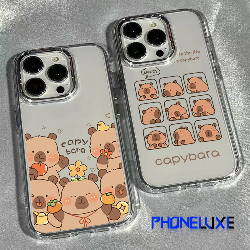ความรู้สึกขั้นสูง จัดส่งจากประเทศไทย ชุดหมีน่ารักfor iPhone เคสไอโฟน 13 12 11 PRO MAX 16 15 14 X XS MAX XR 7/8PLUS หรูหร