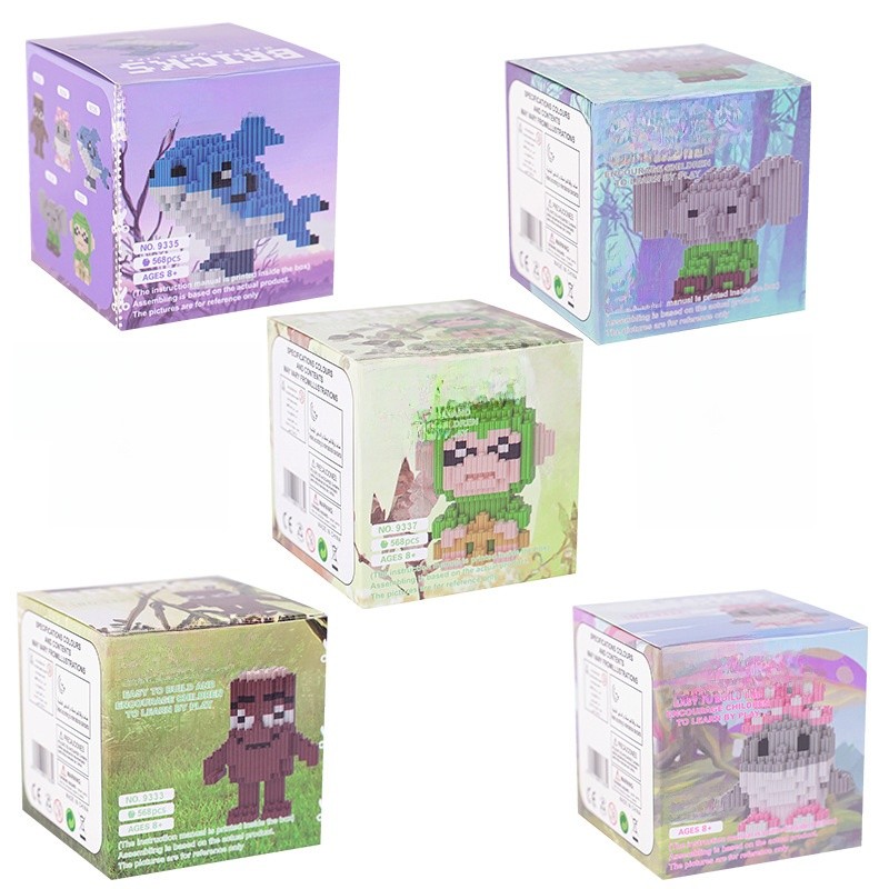 Tung Tung Tung Sahur แบบจำลองตัวต่อ