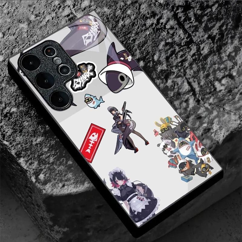 Ellen Joe Zenless Zone Zero (7) ออกแบบเคสโทรศัพท์แก้วสําหรับ Samsung Galaxy S20 S21 S22 S23 S24 S25 