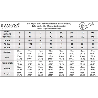 ZANZEA ซานเซีย สเวตเตอร์คอกลมแขน3/4 พิมพ์ลายดอกไม้ เสื้อย้อนยุคสำหรับผู้หญิง