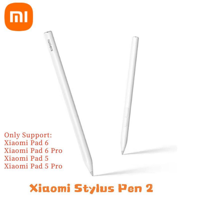 Xiaomi ปากกาสไตลัส 2 สําหรับ Xiaomi Pad 6 / 6 PRO 5 Pro แท็บเล็ต Xiaomi สมาร์ท MiPad ปากกาปากกาแม่เหล็ก 18 นาทีชาร์จเต็ม