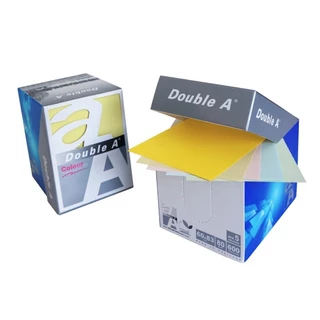 (ยกแพ็ก) 8 กล่อง Double A กระดาษโน้ต Mini Box ขนาด 6 x 8.3 ซม. 80 แกรม 600 แผ่น