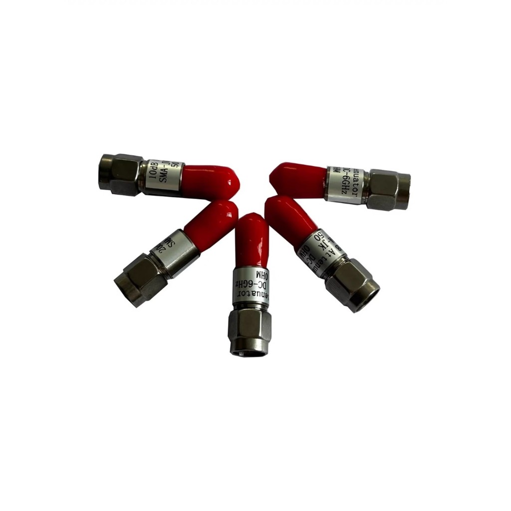 DC-6GHz Attenuator Passive Attenuator 3/5/10/15/20/30dB ค่าความสมบูรณ์