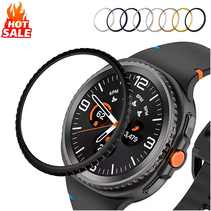 PC Bezel แหวนสําหรับ Samsung Galaxy Watch 8 คลาสสิก 46 มม.ฝาครอบแหวนพลาสติกกันชนสําหรับ Galaxy Watch8 คลาสสิกอุปกรณ์เสริม