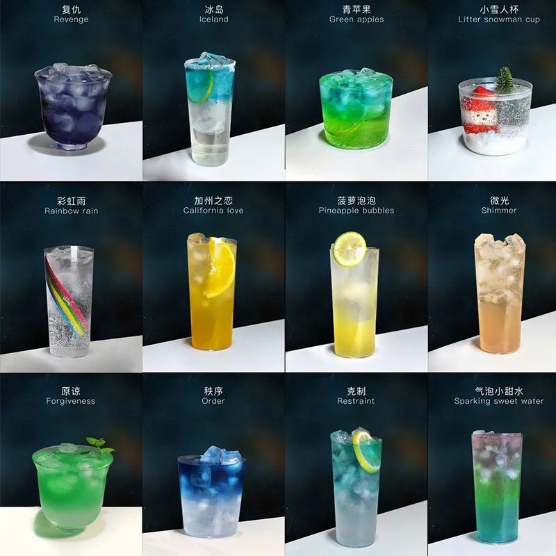 แก้วกาแฟลาเต้ แก้วชา แก้วค็อกเทล แก้วใส ปากกว้าง บางเฉียบ เย็น