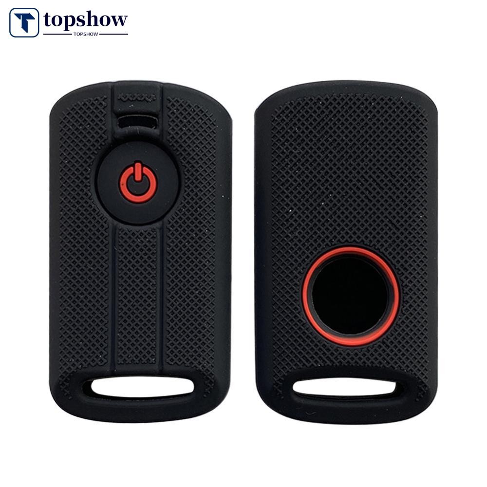 TOPSHOWซิลิโคนรีโมทกุญแจรถพวงกุญแจสําหรับYAMAHA XMax 125 250 309 300 400 Tricity 2020 2021 2022 NMAX