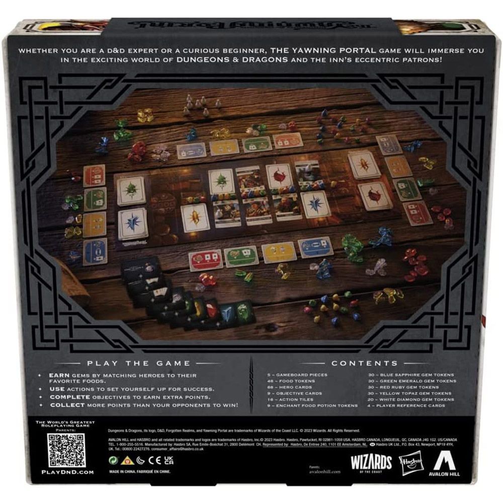 Dcp06 English Original D & D The Yawav Portal The Yawav Portal Board Game The Yaw Portal