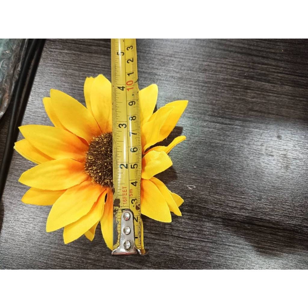 ดอกทานตะวัน10ดอก Sunflowers ดอกไม้ประดับ งานรับปริญญา - รูปที่ 2