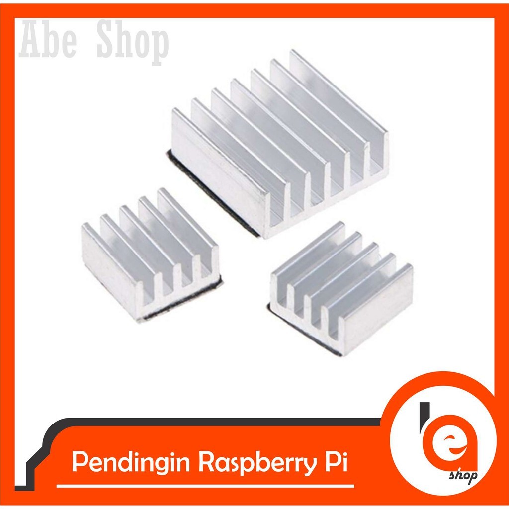 Abe Heatsink Raspberry Pi Cooling Package Raspberry Pi Cooling 3 ชิ้น