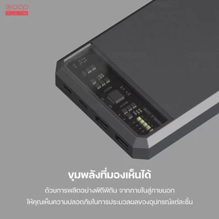 [ประกัน1ปี] Orsen by Eloop E43 แบตสำรอง 25000mAh QC 3.0 PD 45W Max Power Bank Type C Output พาวเวอร์แบงค์