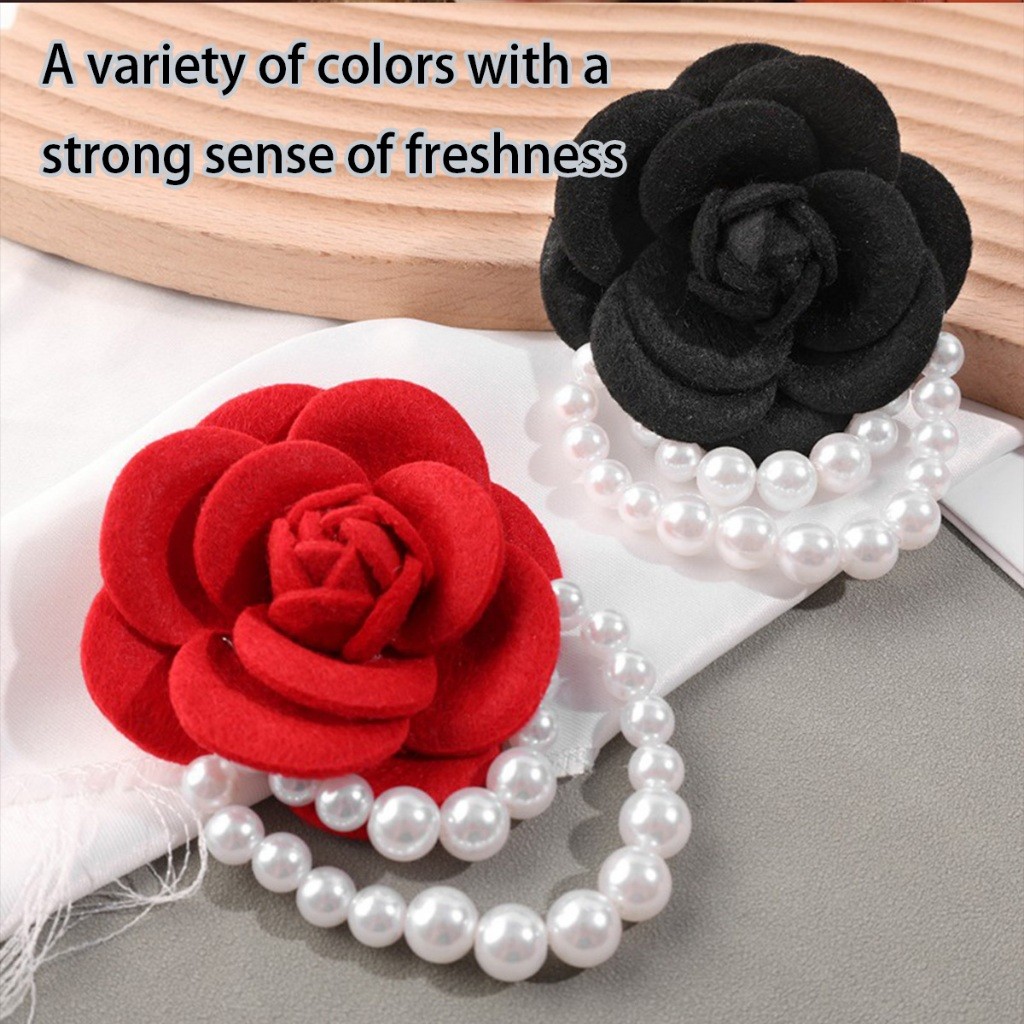 เข็มกลัดดอกไม้ติดหน้าอก DIY ติดเสื้อ ประดับไข่มุก หมุด หรูหรา เครื่องประดับสำหรับผู้หญิง
 - รูปที่ 7