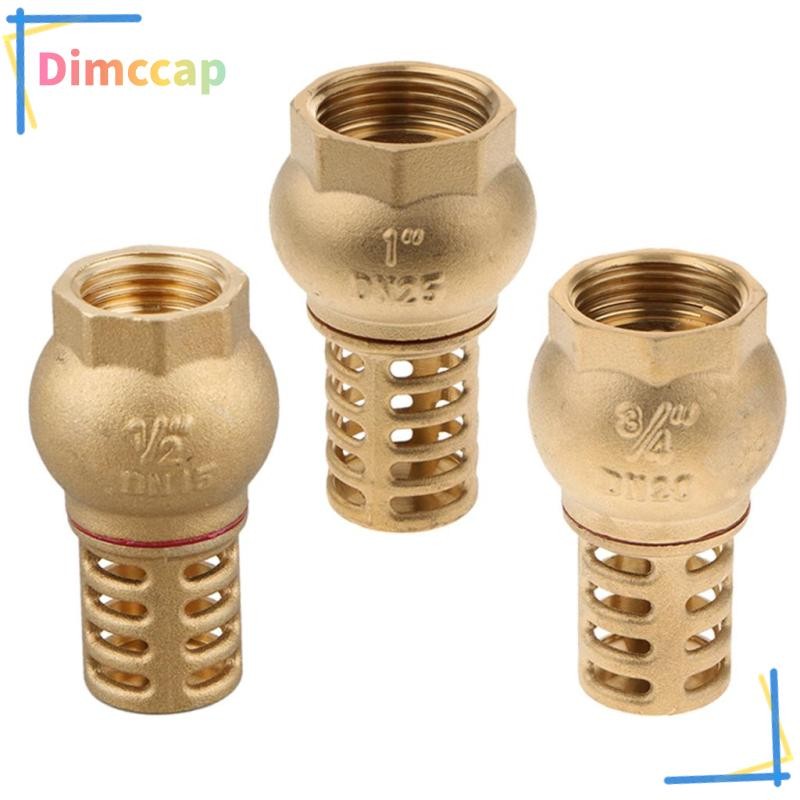[dimccap] DN15 DN20 DN25 DN32 DN40 สําหรับสําหรับหญิงกระทู้เท้าวาล์วด้านล่างตัวเชื่อมต่อประปา