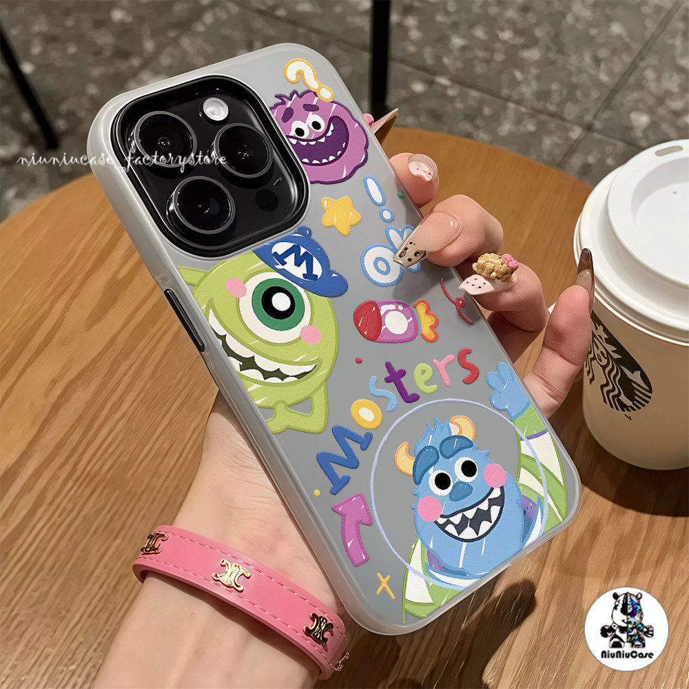 ขนมเยลลี่เรียบง่าย รูปแบบตาโต For IPhone 11 15 16 12 13 14 Pro Max Plus เคส เคสไอโฟน กันกระแทก ซิลิโคน โทรศัพท์ปกหลัง - รูปที่ 6