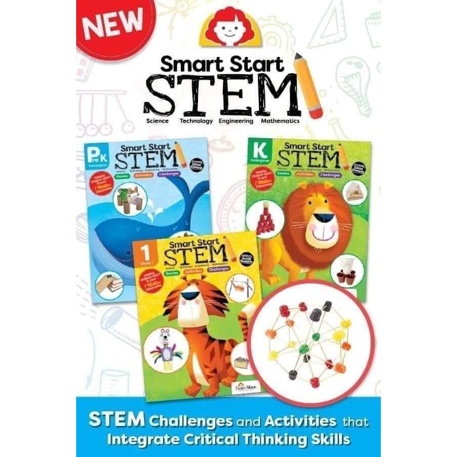 EVAN MOOD SMART START STEM 3 เล่ม