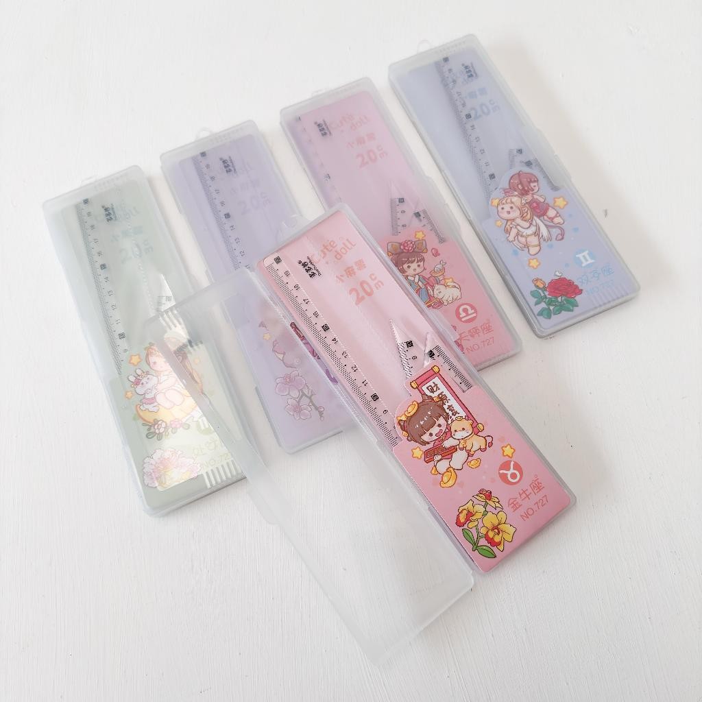FANCY 4 IN 1 RULER SET/ RULER SET/ ARC RULER/ TRIANGLE RULER