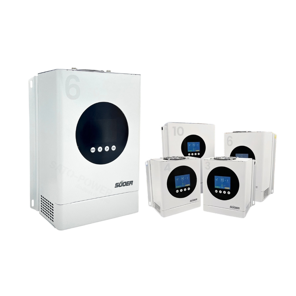 SUOER Solar Charger Controller MPPT โซล่าชาร์จเจอร์ | SMP 30A / 40A / 60A | โซล่าชาร์จเจอร์