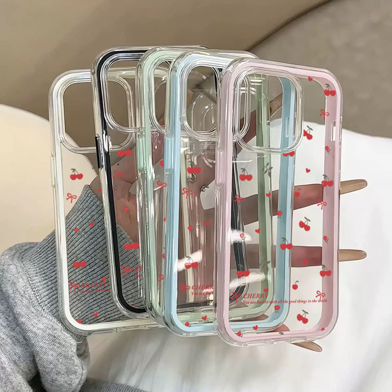 หรูหราอะคริลิคใสเคสโทรศัพท์สําหรับ ไอโฟน 11 12 13 14 15 16 17 มือโปร สูงสุด บวก อากาศ กันกระแทกกันชนใสกลับกรณีปก