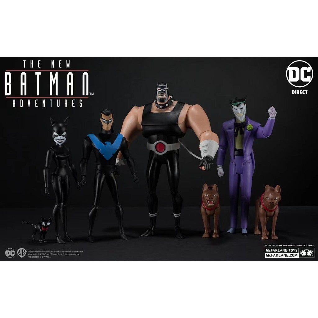 McFarlane Animation Adventure New Adventure Bain Hounding Clown Nightwing Catwoman