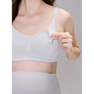 Sabina Maternity เสื้อชั้นในให้นม+ปั๊มนม รหัส SBM24001SL - สีเทาอ่อน