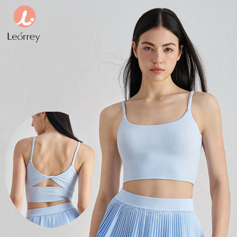 Leorrey เสื้อชั้นในสปอร์ตคอยู เสื้อฟิตเนส