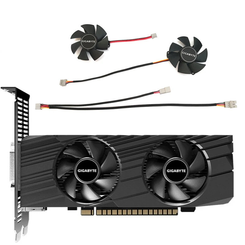 ใหม่ 47 มม.3PIN FS1250-S2053A FS1250-A1042A6FL GTX 1650 GPU พัดลม,สําหรับ Gigabyte GTX 1650 D6 OC Lo