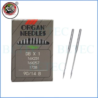 เข็มจักรเย็บผ้า ยี่ห้อ ORGAN แท้ (DBx1) สำหรับจักรเย็บอุตสาหกรรมทั่วไป จักรเย็บผ้าทั่วไป