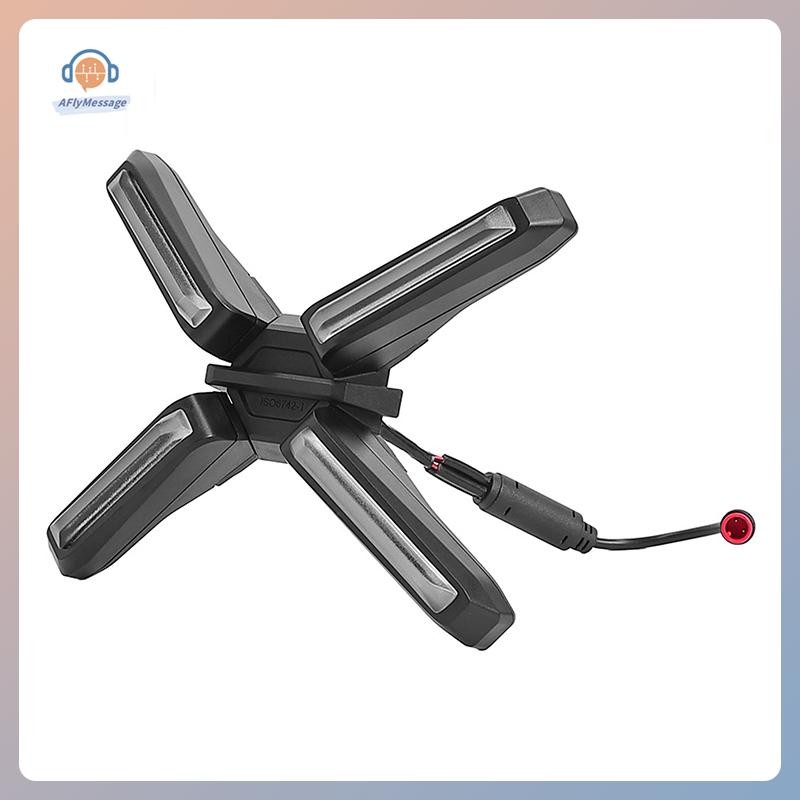 ไฟหน้าแบบ X สำหรับ Segway Ninebot ZT3/ZT3 Pro ส่องสว่าง 4W พร้อมอะไหล่ TH