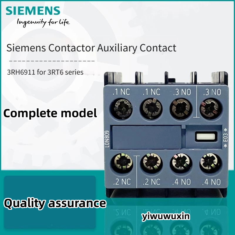 SIEMENS/SIEMENS Contactor Auxiliary Contact 3RH6911-1HA22 1DA11 1HA11 1AA10 ติดต่อการติดตั้งอย่างเป็