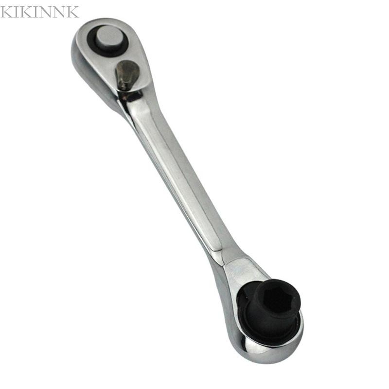 กีกี้ ชุดประแจวงล้อทิศทางคู่72ฟันสนิมหลักฐานสําหรับการซ่อมแซมพื้นที่แน่น