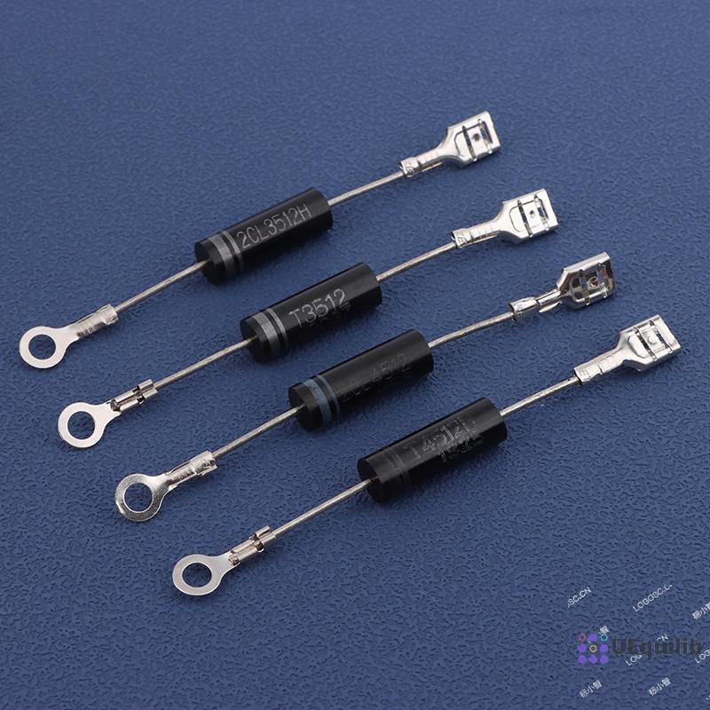 Uequilib 1 PC 350mA 12KV ไดโอดแรงดันสูงสําหรับเตาอบไมโครเวฟ Unidirectional Conduction 2CL3512 2CL451