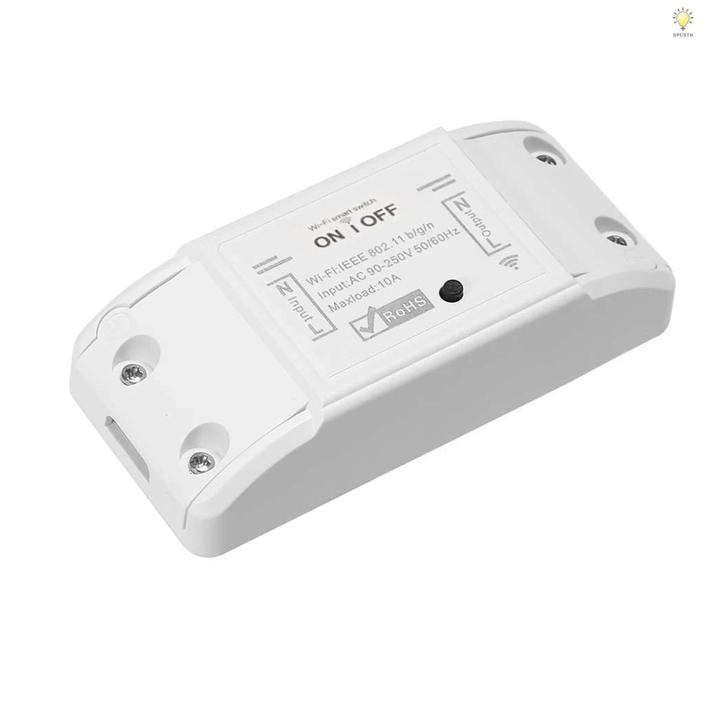 Wifi สมาร์ทสวิทช์ 10A 2200W ควบคุมผ่านแอปมือถือ รองรับ Alexa Home thumbnail 7