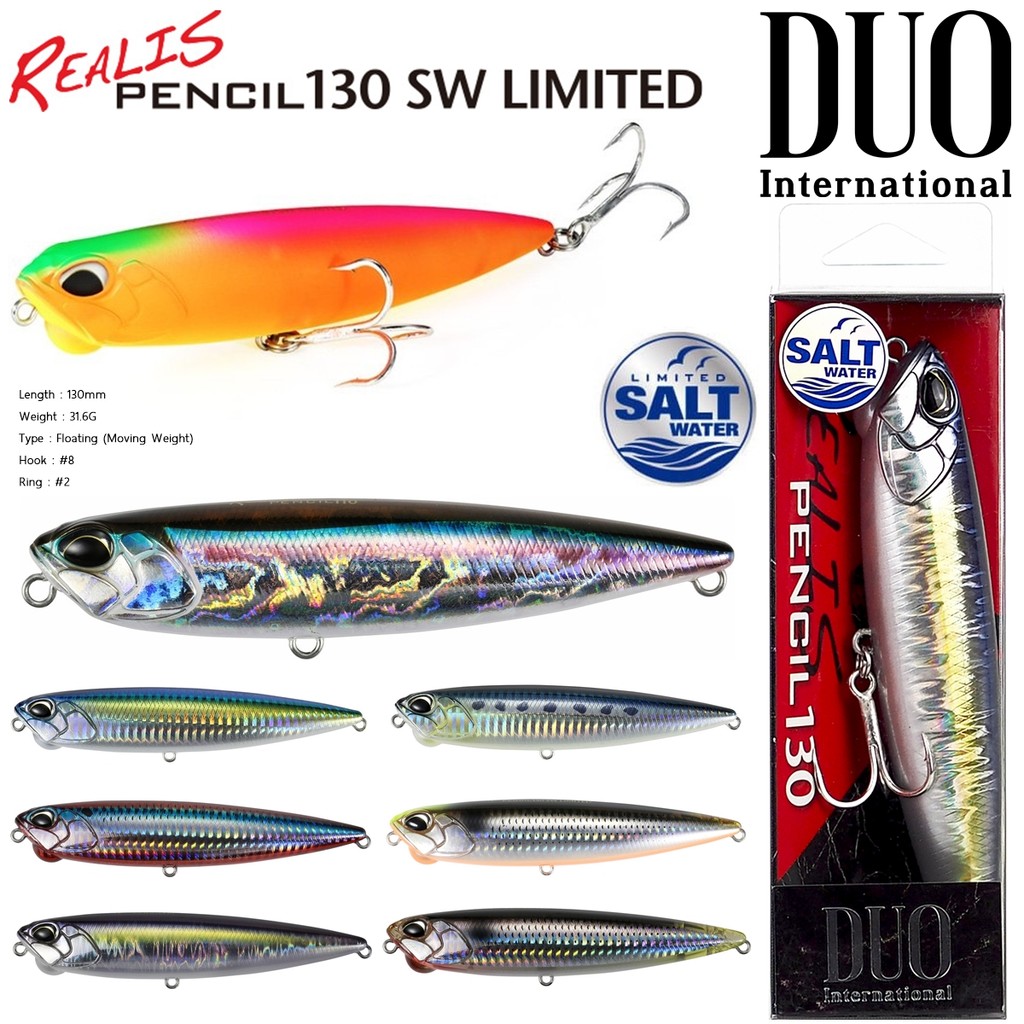 เหยื่อปลอม DUO REALIS PENCIL SW LIMITED 130