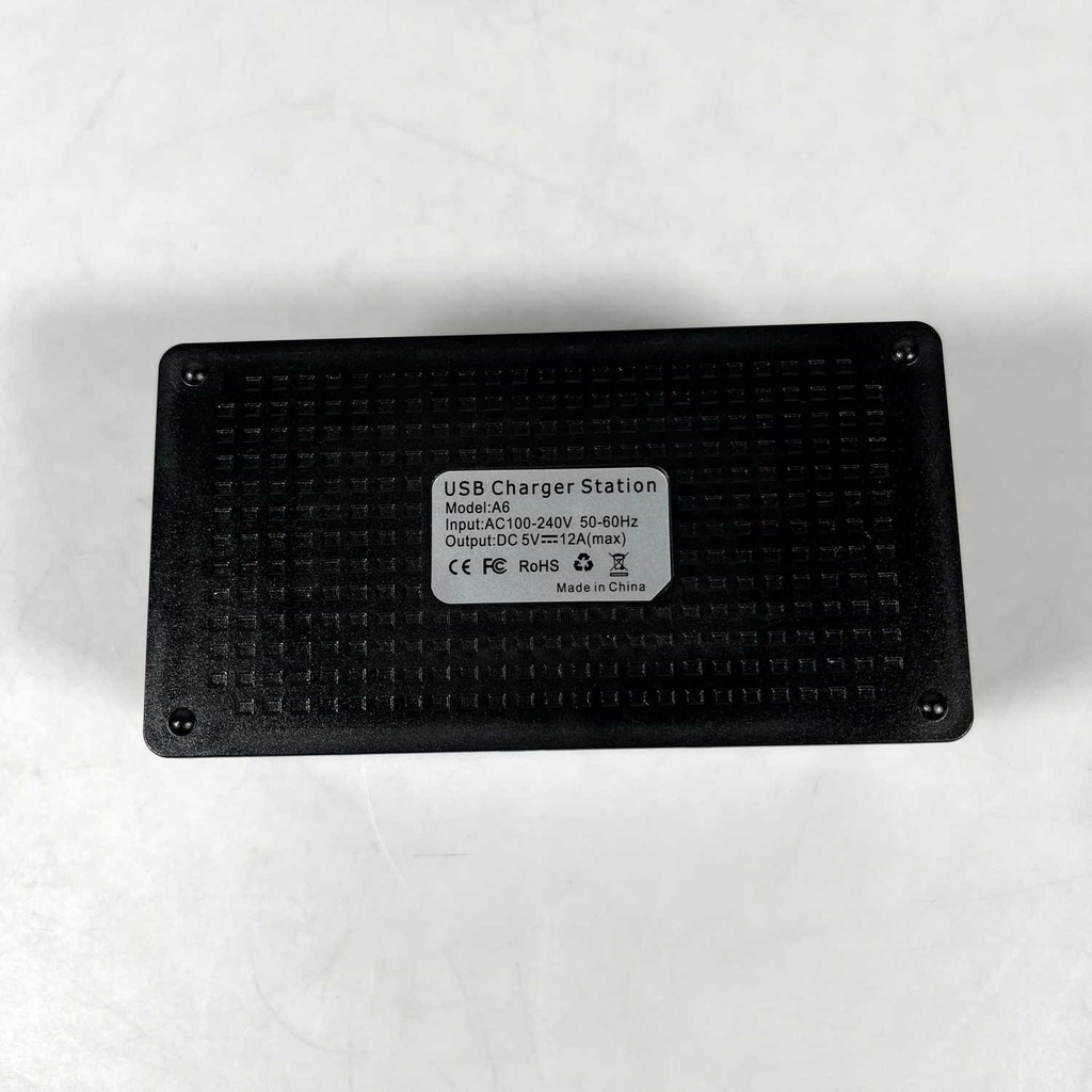 ANDEASTRASICKA USB Hub Charger 10 Multi Port Type C 5V/2.4A 60W EU Plug - YC-A6