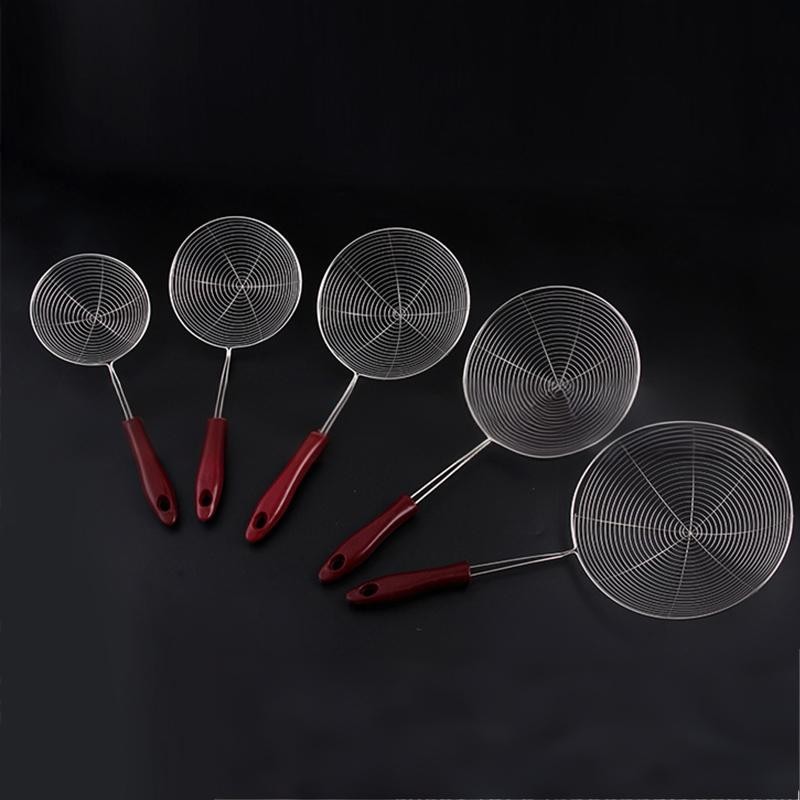 VERNO ที่ตักไข่มุก สแตนเลสแท้ กระชอนตักไข่มุก ช้อนตักไข่มุก ตะแกรงตักไข่มุก กระชอนสแตนเลส กระชอน กระชอนชาบู กระชอนตักอาห - รูปที่ 3