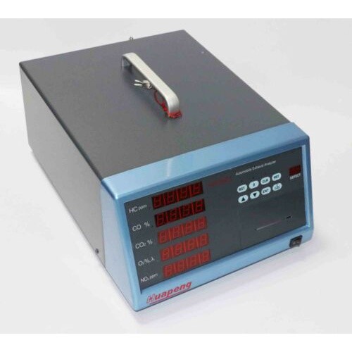 5-In-1 HC, CO, CO2, O2 and NOx Car Automobile Exhaust Gas Analyzer With Printer