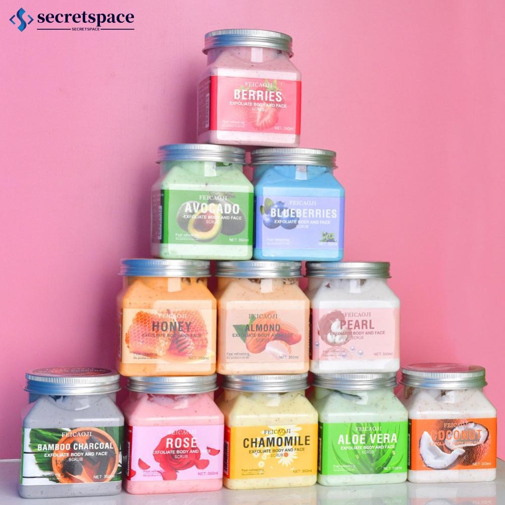 SECRETSPACE Body Scrub Coffee Bath Scrub Exfoliating Moisturizing Hydrating All Body Cleansing Scrub