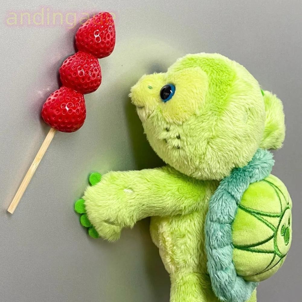 ANDIN ตุ๊กตาสัตว์, หมีดัฟฟี่และเพื่อนเต่า Olu Mel ตุ๊กตาตุ๊กตา, Kawaii เต่าทะเลของเล่นตุ๊กตานุ่มการ์