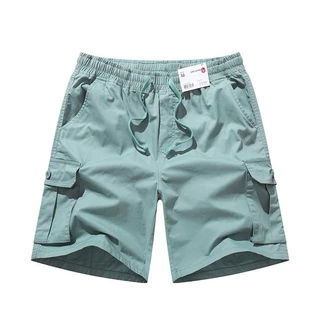 URBAN PIPE 6 กระเป๋ากางเกงขาสั้นสินค้าสำหรับผู้ชาย 28-34 ยาวเลยเข่า เอวยางยืด กางเกง กางเกง ขาสั้น ชาย ผ้ายืด 2239