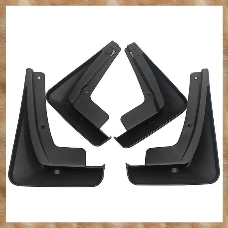 [KYG] 4 ชิ้นด้านหน้าด้านหลังสําหรับ CT5 CT-5 2020-2021 รถอุปกรณ์เสริม Mudflaps 4 ชิ้นสีดําสําหรับ CT