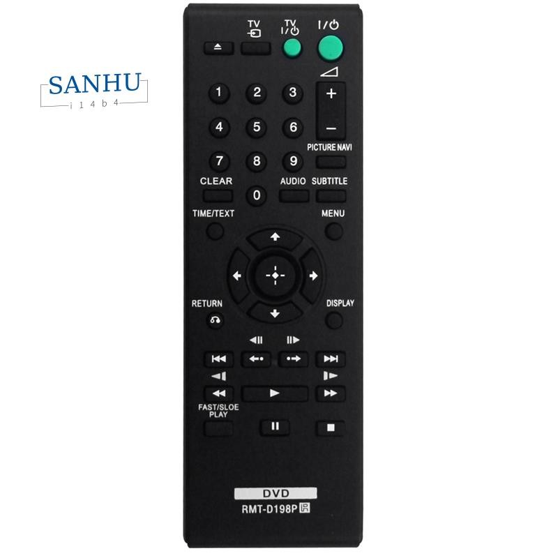 เปลี่ยน -D198P เครื่องเล่น DVD รีโมทคอนโทรล SR760 SR170 DVPSR170 DVPSR370 RMTD198P