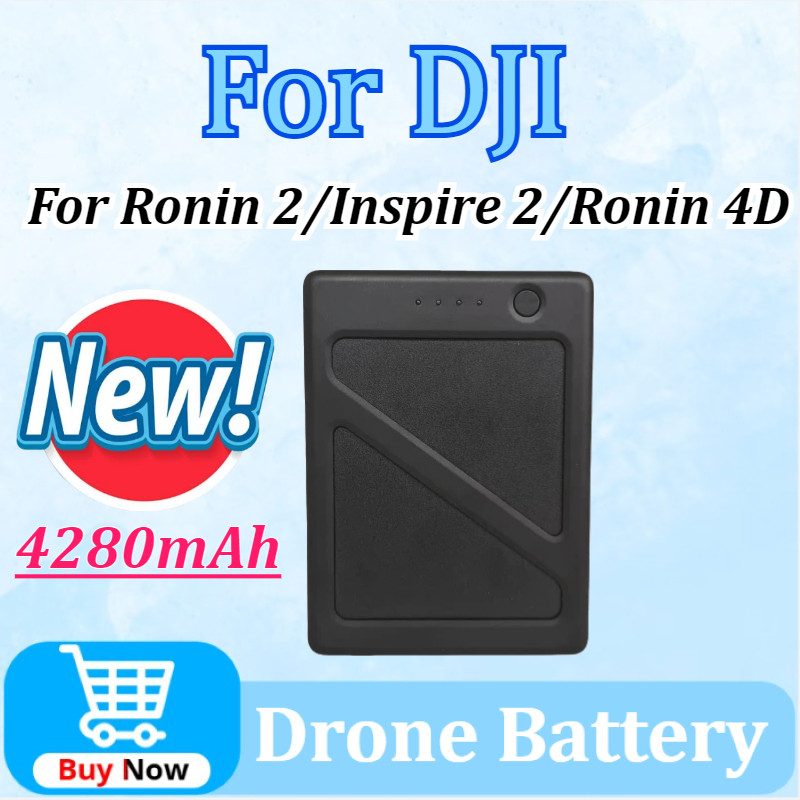 อัพเกรด TB50 22.8V 4280mAh แบตเตอรี่โดรนอัจฉริยะ DJI Ronin 2/Inspire 2/Ronin 4D อายุการใช้งานแบตเตอร