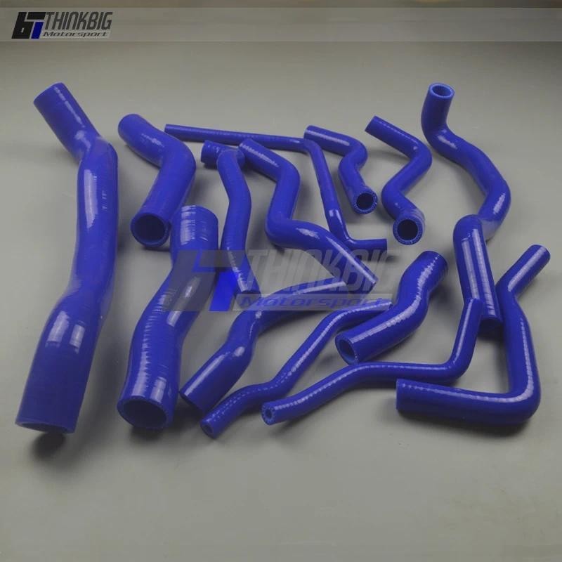 ซิลิโคนหม้อน้ําท่อชุดสําหรับ 2009-2014 VW Golf MK6 GTI 2.0 TSI EA888-II (14 ชิ้น)