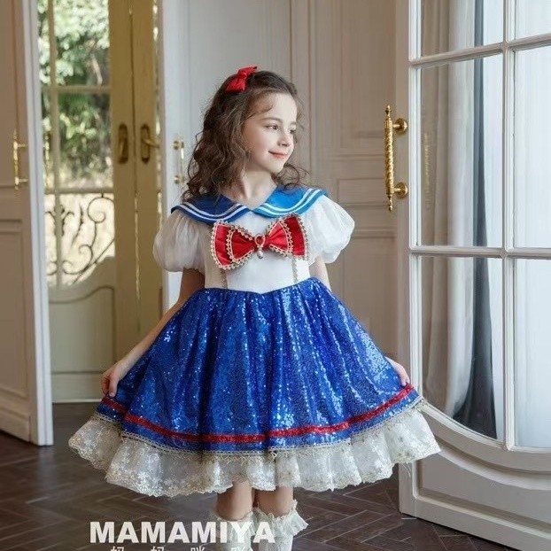 CC Dress Girls Childrens Dress Baby Dress Birthday